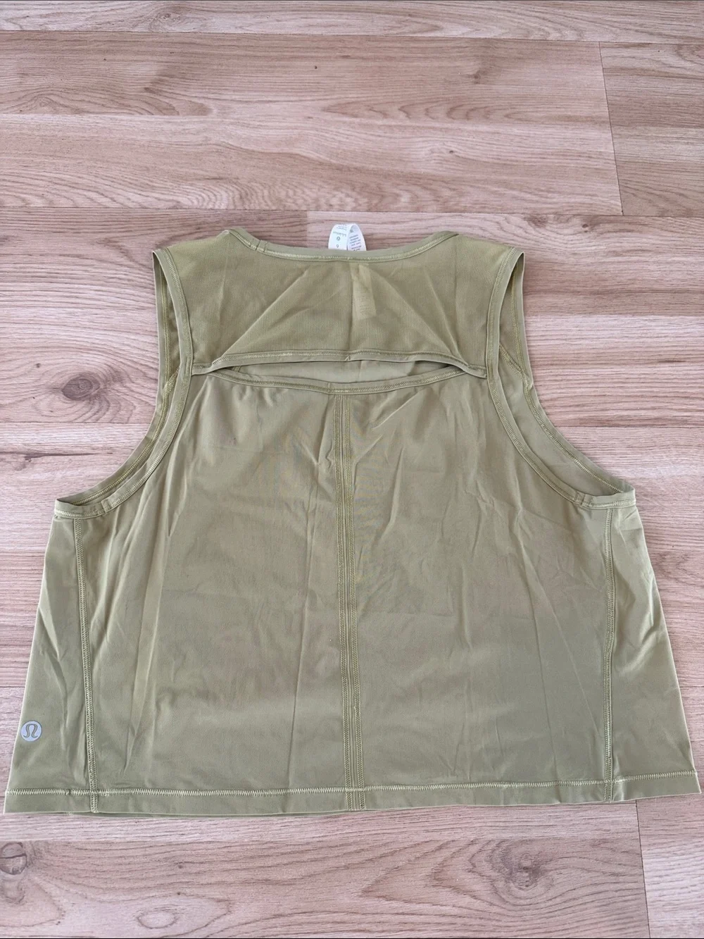 lululemon athletica Olive-Tone Women's Athletic Tank - Picture 3 of 3